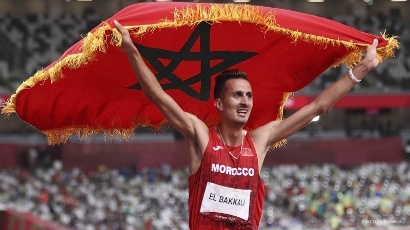 Soufiane El Bakkali Pakt Goud! Soufiane El Bakkali Pakt Goud!